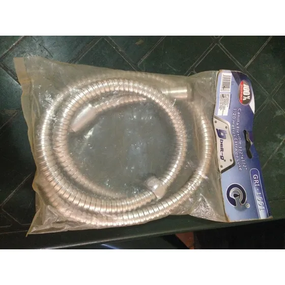 Canilla Flexible 1/2 X 1/2 1.20 Mtrs Extra De Luxe  Belt-g