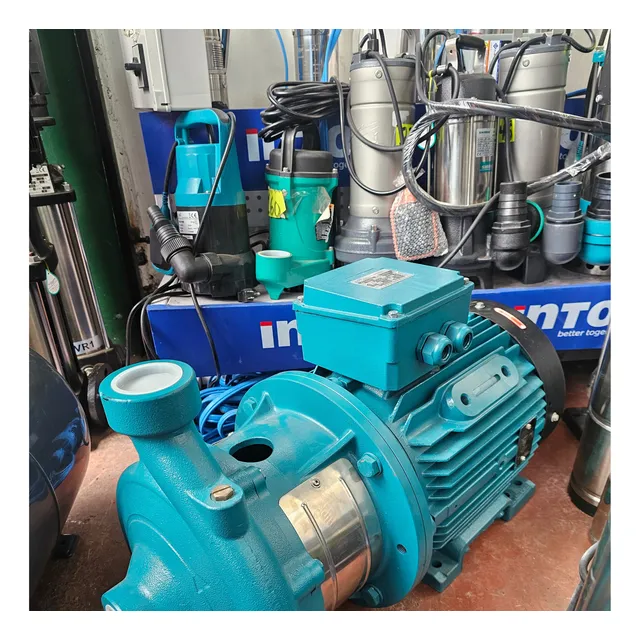 Bomba De Agua Centrifuga De 15hp Marca Leo 220/440