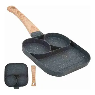 Frigideira Multifuncional 3 Em 1 Antiaderente Preto
