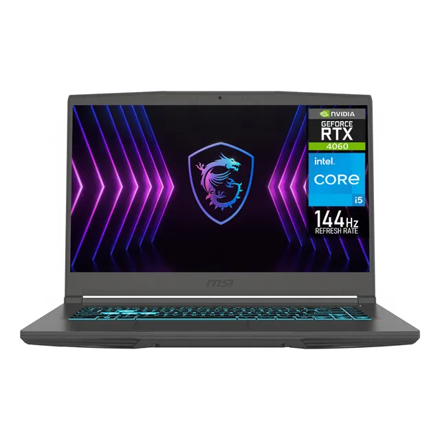 Laptop Gamer MSI Thin 15 NVIDIA GeForce RTX 4060 Intel Core i5 16GB RAM 512GB SSD Windows 11 Home