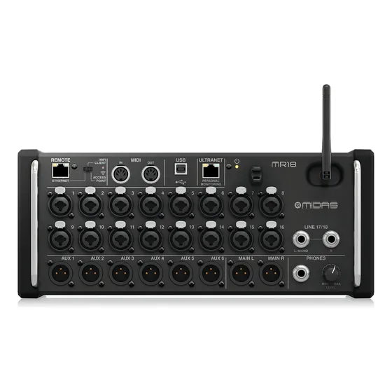 Console Midas Mr18 M Air De Mistura 127/220v