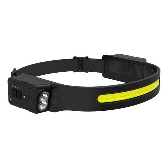 Linterna Frontal Led Cob Linterna Frontal De Inducción Bater