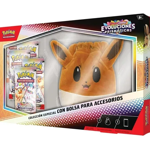 Pokemon Prismatic Evolution Español Colección Especial Bolsa