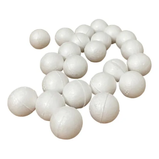 Bola De Isopor (eps) 020mm Pacote C/100 Bolinhas