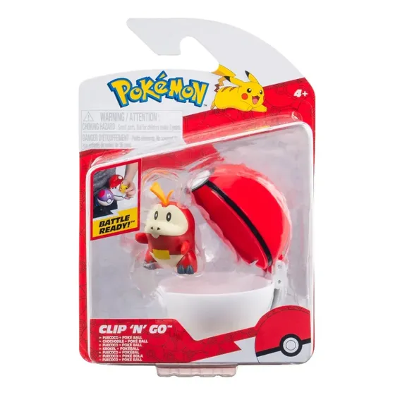 Figura Pokémon Clip N Go Fuecoco
