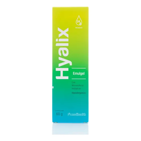 Crema Hidratante Hyalix Emulgel Tub Día y Noche Medihealth