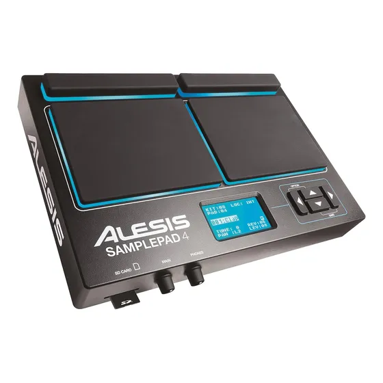 Alesis Sample Pad 4 | Percussão Compacta E Acionamento De Am
