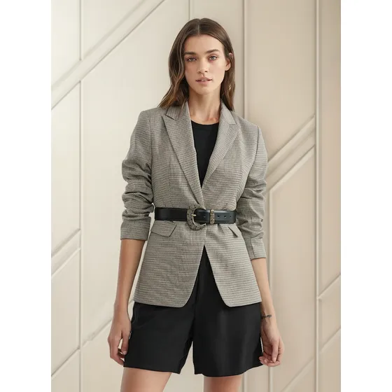 Chaqueta Mujer Blazer Chevignon 721f004 Cafe