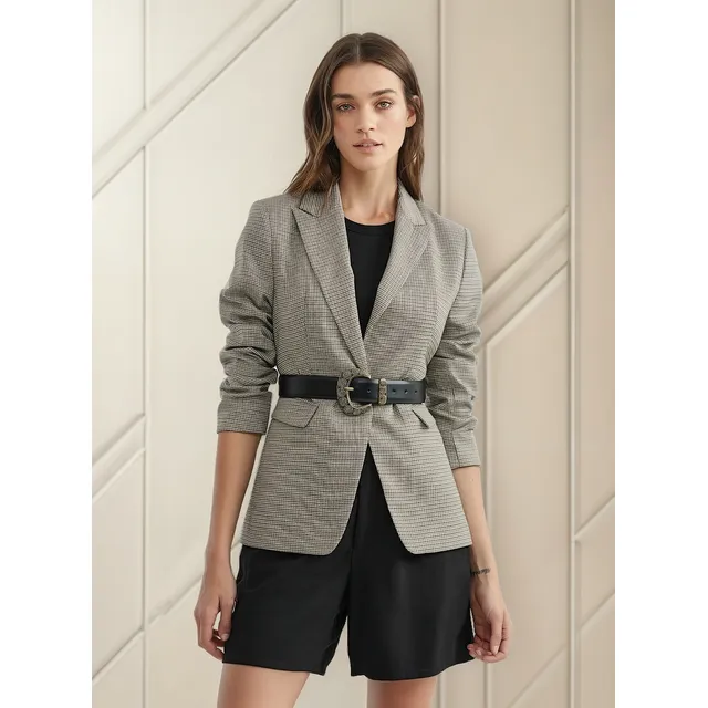 Chaqueta Mujer Blazer Chevignon 721f004 Cafe