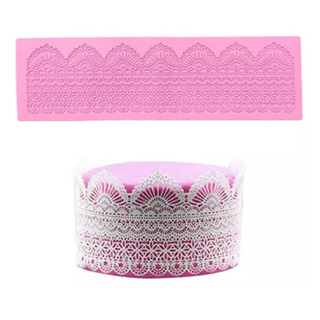 Molde De Silicon Fondant, Sugar Lace, Encaje Grande Arcos Molde De Silicon Fondant, Sugar Lace, Encaje Grande Arcos