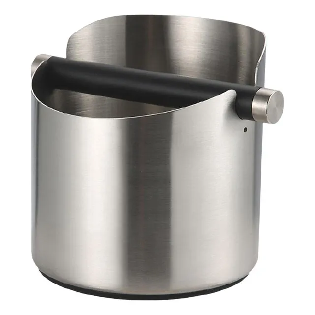 Caja De Duradera For Café Herramientas De Café Plata L