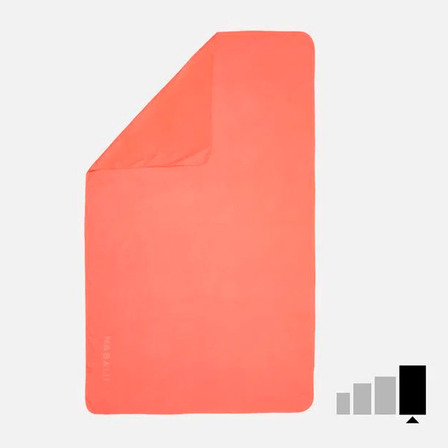Toalha De Natação Em Microfibra Gg 110 X 175 Cm Nabaiji Cor Coral Toalha De Natação Em Microfibra Gg 110 X 175 Cm Nabaiji Cor Coral