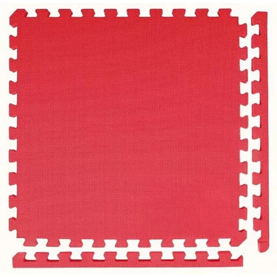 Piso Goma Eva + Bordes Infantil Entrenamiento 10mm 1x1 Metro