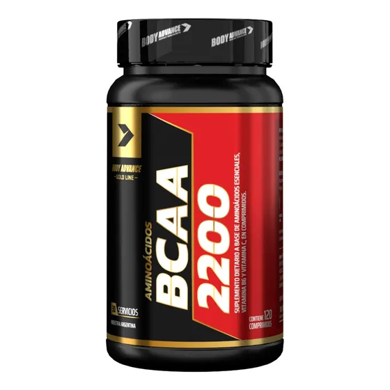 Bcaa 2200 Body Advance Aminoacidos X 120 Comprimidos Sabor Sin sabor