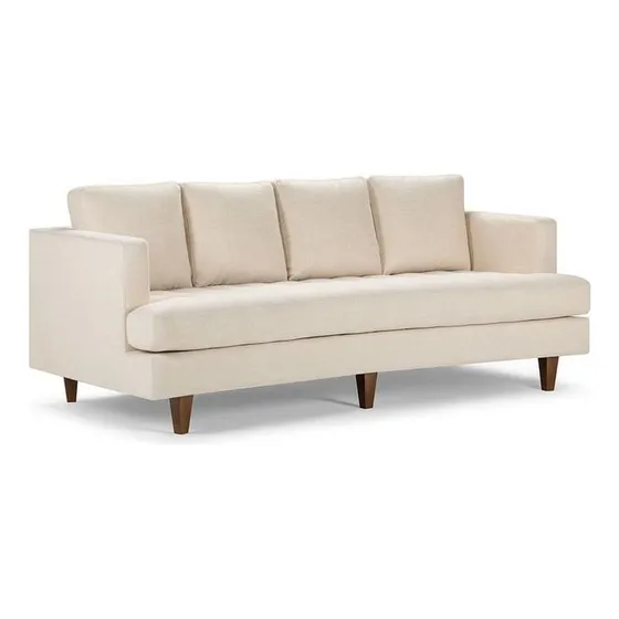 Rosen Sofá Perasto 3 Cuerpos Tela Legiado Color Beige