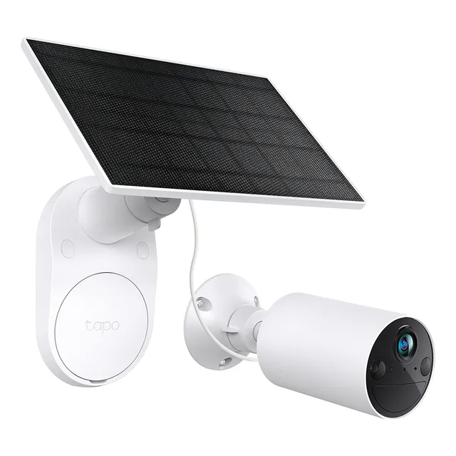 Cámara Wifi Con Panel Solar Tp-link Tapo C410 - Electromundo Color Blanco/negro