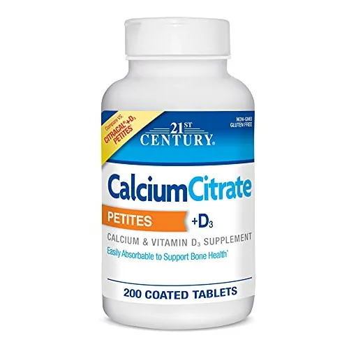 Citrato De Calcio Del Siglo Xxi + D3 Pequeñitos V4m81