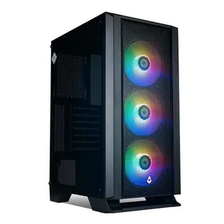 Gabinete Gamer Mancer Narok Rgb Mid-tower Com 3 Ventoinhas Cor Preto Gabinete Gamer Mancer Narok Rgb Mid-tower Com 3 Ventoinhas Cor Preto