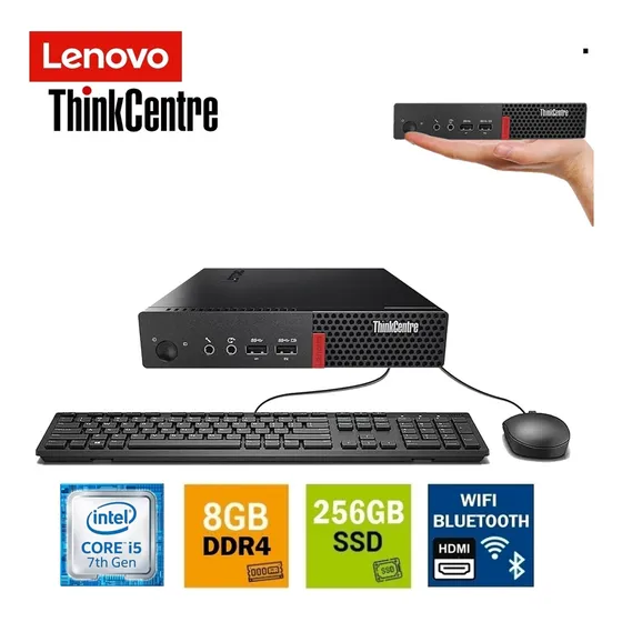 Cpu Computadora Lenovo Tiny Core I5 7ma 8gb Nmve 256gb Wifi