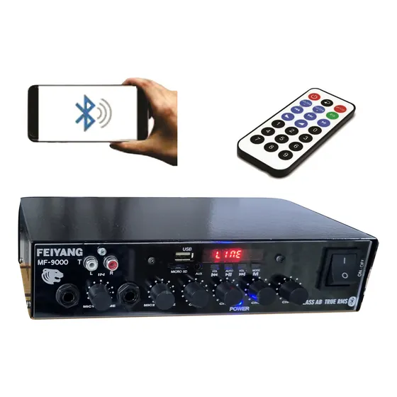 Receiver P/som Ambiente 4 Canais 100w True Rms Sd 500