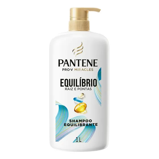Shampoo Pantene PRO-V Miracles Equilíbrio Limpa e Hidrata 1L