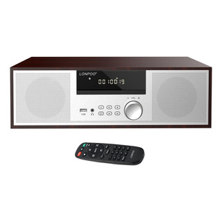 Sistema De Estantería Estéreo Lonpoo Lp-816 40 W Rms Con Blu Sistema De Estantería Estéreo Lonpoo Lp-816 40 W Rms Con Blu