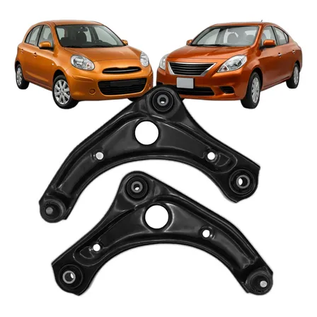 Par Bandeja Balança Dianteira Nissan March Versa 2011 A 2020