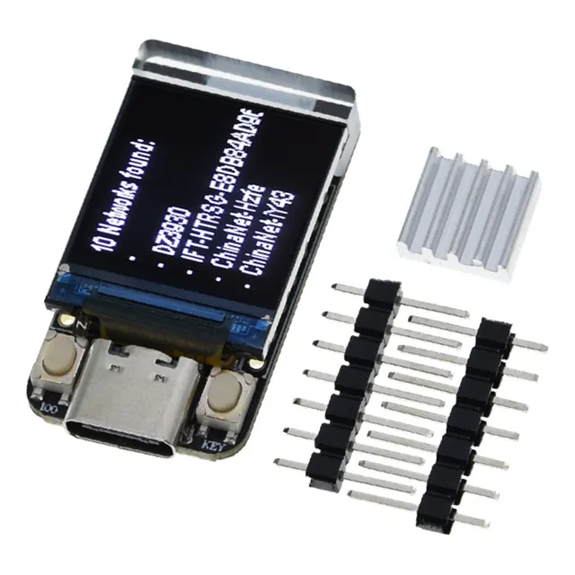 Módulo De Pantalla Lcd T-qt V1.1 Esp32-s3 Gc9107 De 0.85 Pul