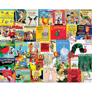 White Mountain Puzzles Story Time - Rompecabezas De 1000 Pie White Mountain Puzzles Story Time - Rompecabezas De 1000 Pie
