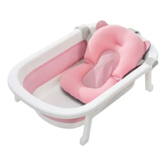 Bañito Bebe Plegable + Colchón Baby Splash