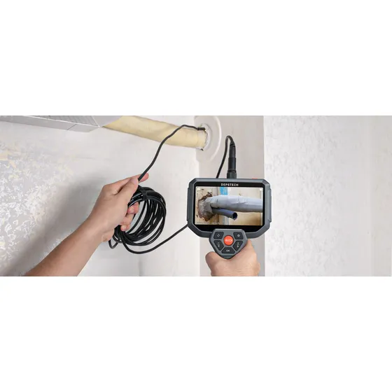Camara Endoscopio 15 Metros Triple Lente Con Luz Depstech