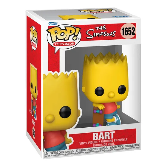 Funko Pop! Los Simpson Bart Con Patineta 1642