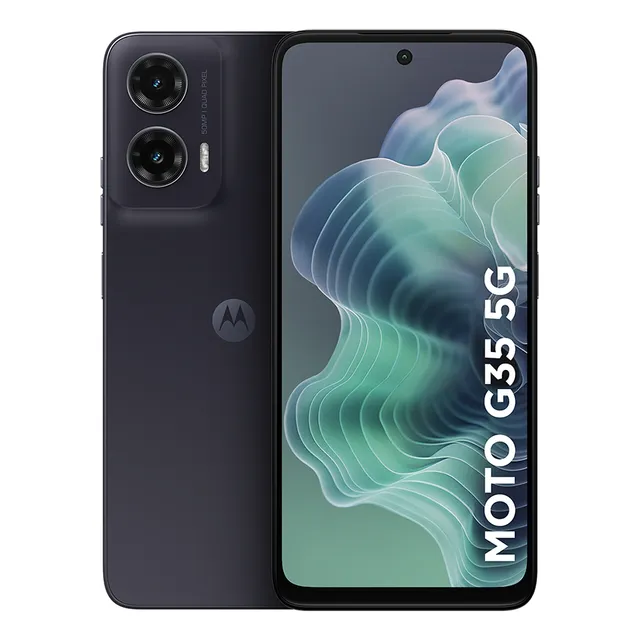 Smartphone Motorola Moto G35 5g - 128gb 12gb (4gb Ram+8gb Ram Boost) E Camera 50mp Com Ai Nfc Tela 6.7 Com Superbrilho - Grafite - Vegan Leather Smartphone Motorola Moto G35 5g - 128gb 12gb (4gb Ram+8gb Ram Boost) E Camera 50mp Com Ai Nfc Tela 6.7 Com Superbrilho - Grafite - Vegan Leather