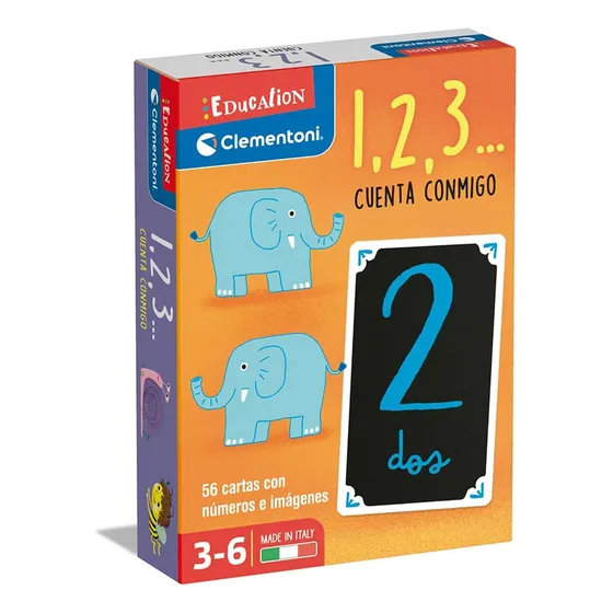 Clementoni Juego Educativo - 123 Cuenta Conmigo