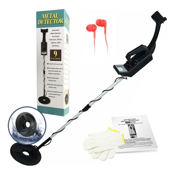 Detector De Metales Y Tesoros 9 Funciones Gratis Regalos
