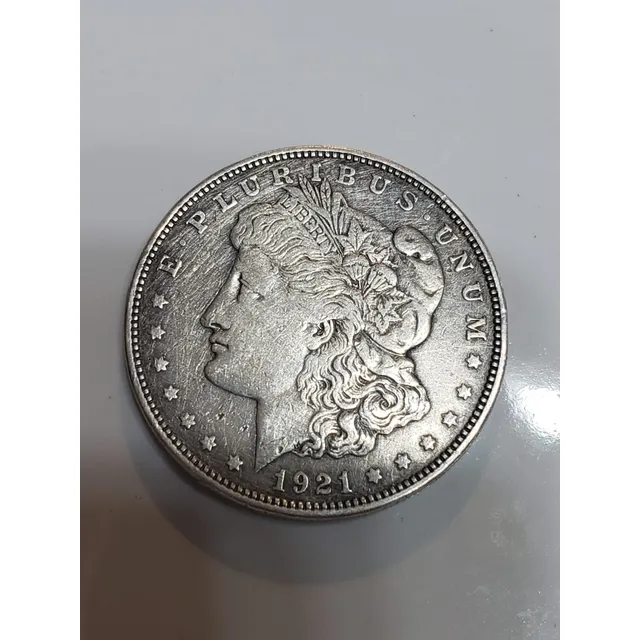 Moneda One Dollar 1921 Plata
