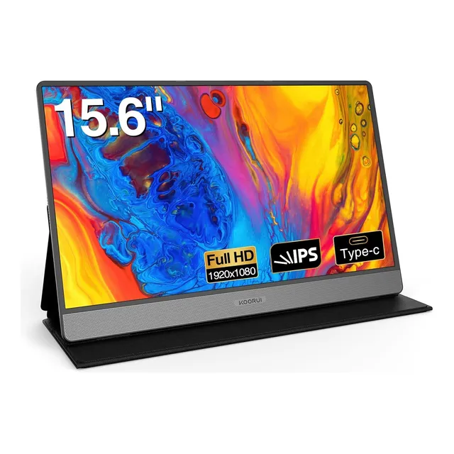 Monitor Portátil 15.6  1080p Pantalla Ips Usb-c Hdmi Koorui