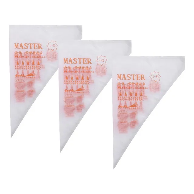 Aleissi 300 Mangas Desechables Pasteleras Reposteria 35cm Color Transparente
