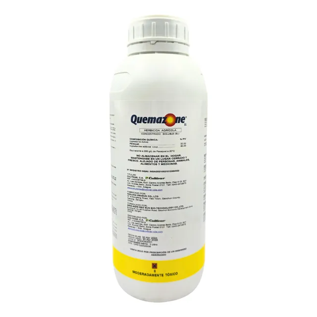 Quemazone 1 Litro Herbicida Mismo Gramoxone
