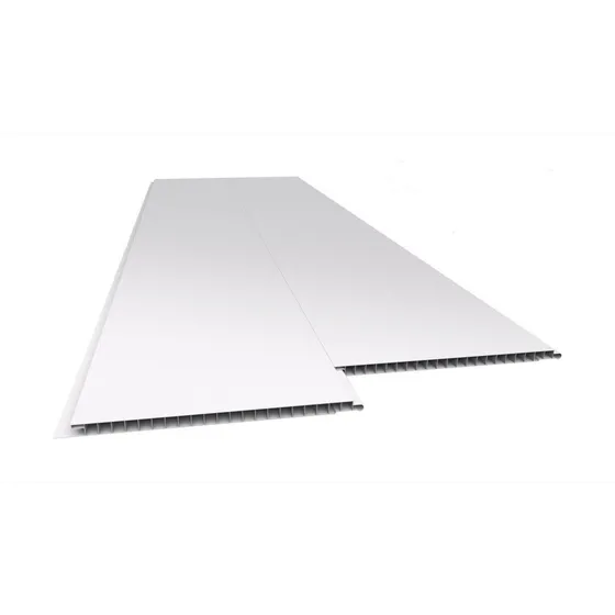Forro Pvc Branco Liso Junta Seca C/ 5,00m ( 1,00m² )