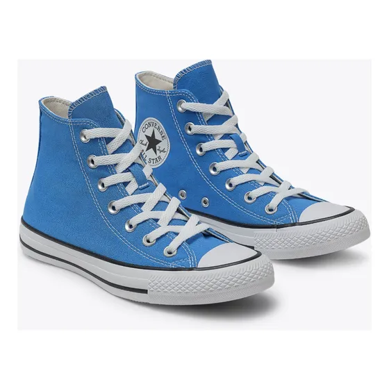 Zapatilla Chuck Taylor Hi All Star Celeste Converse Celeste