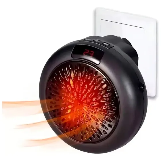 Calefactor Eléctrico Portátil Swiss Nature Labs Insta Heater 600W Negro