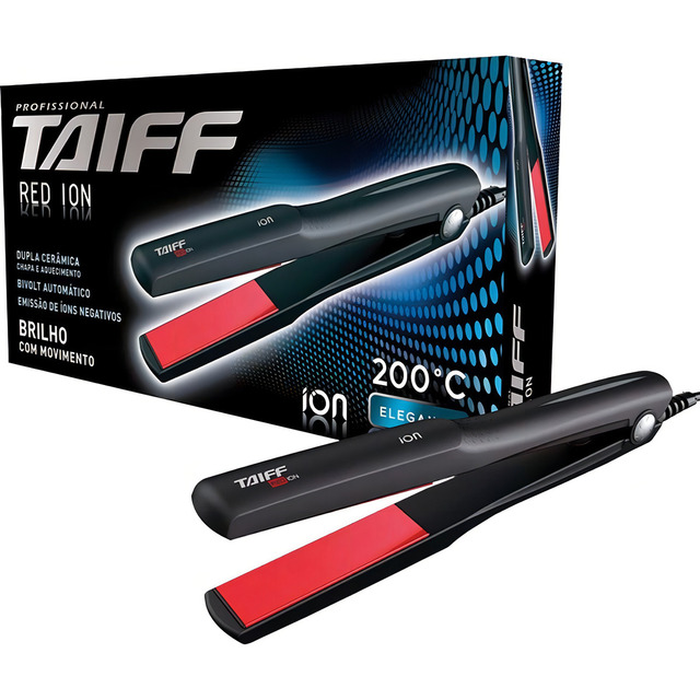 Chapinha Red Ion Taiff Elegance Ion 200°c Chapinha Red Ion Taiff Elegance Ion 200°c