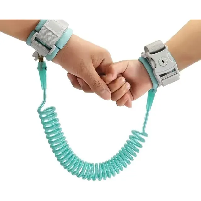 Manilla Pulsera De Seguridad Niños 360° Rotación Con Llave 