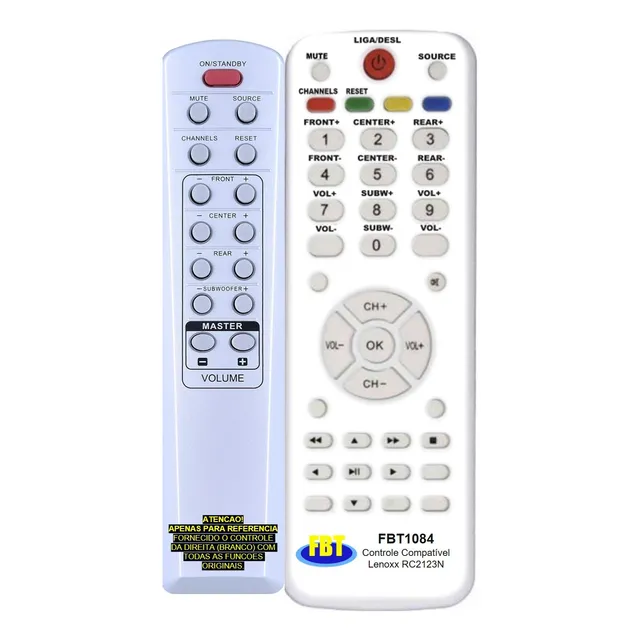 Controle Lenoxx Ht300/a 3916/17 5000 Rc3123 39173 Fbt 1084