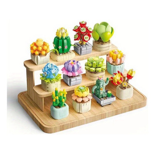 12 Set Flor De Bloque De Construcción Compatible Bonsái 12 Set Flor De Bloque De Construcción Compatible Bonsái