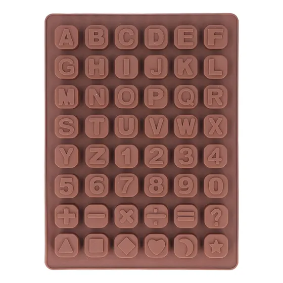 Molde De Silicon Ranuras Para Hacer Chocolate Repostería.