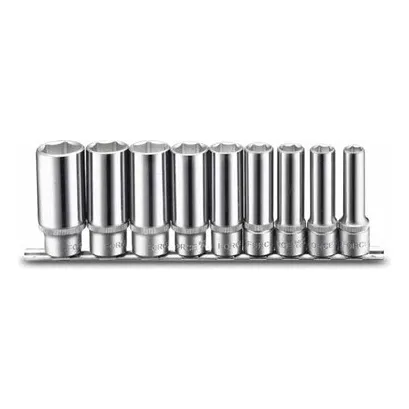Dados Largo 3/8'' X 13mm 10pzas 8-21mm Srun