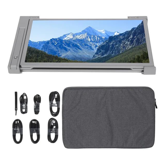 Extensor De Pantalla Portátil Fhd 1080p Ips Triple Monitor P