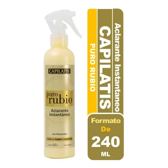 Capilatis  Aclarante Instantáneo Puro Rubio 240 Ml